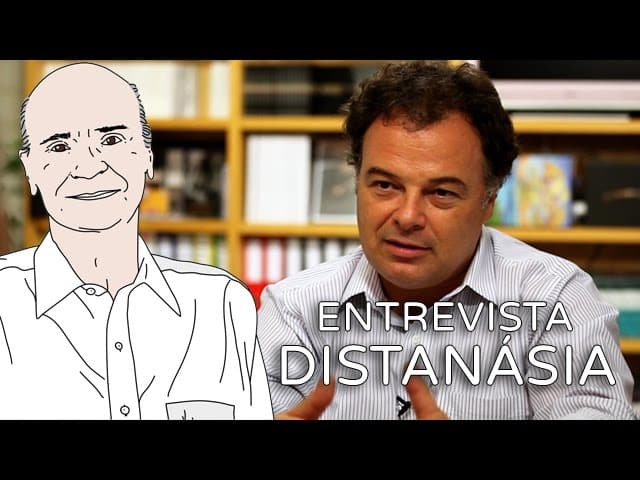 Distanásia | Daniel Deheinzelin Pneumologista Daniel Deheinzelin e o texto "entrevista distanásia".