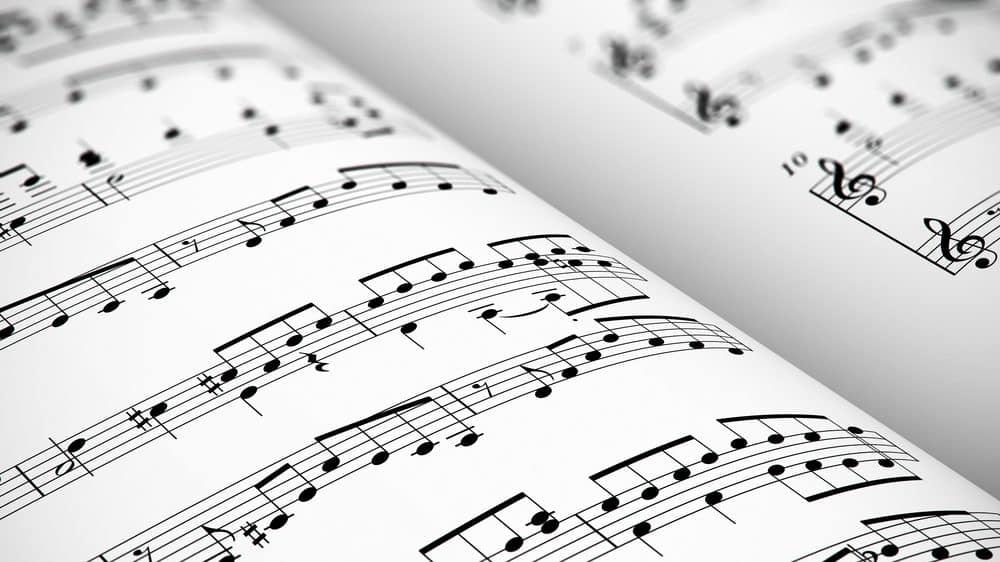 partitura musical. Fundação OSESP é uma das orquestras mais importantes do mundo