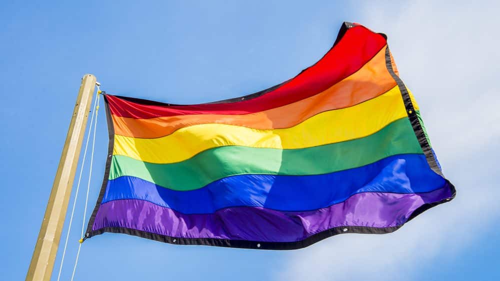 bandeira lgbti. Homossexualidade não é escolha