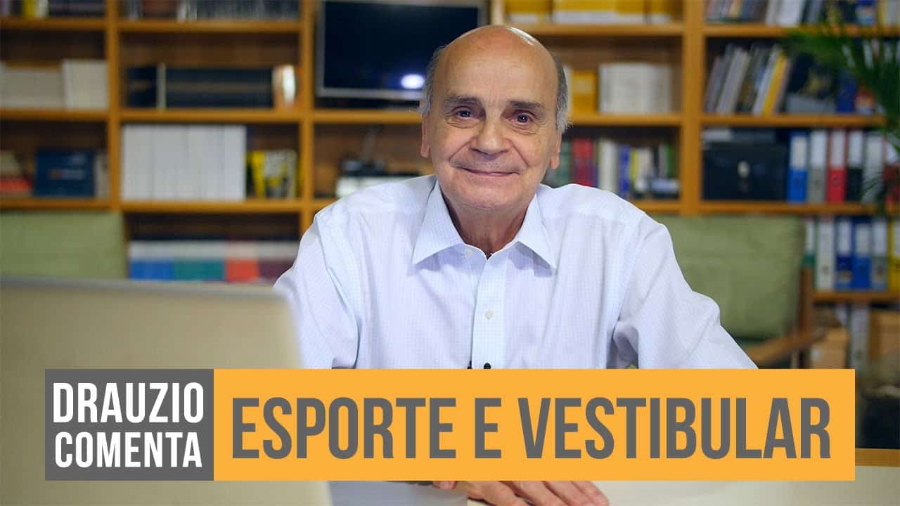 Dr. Drauzio e o texto "esporte e vestibular".