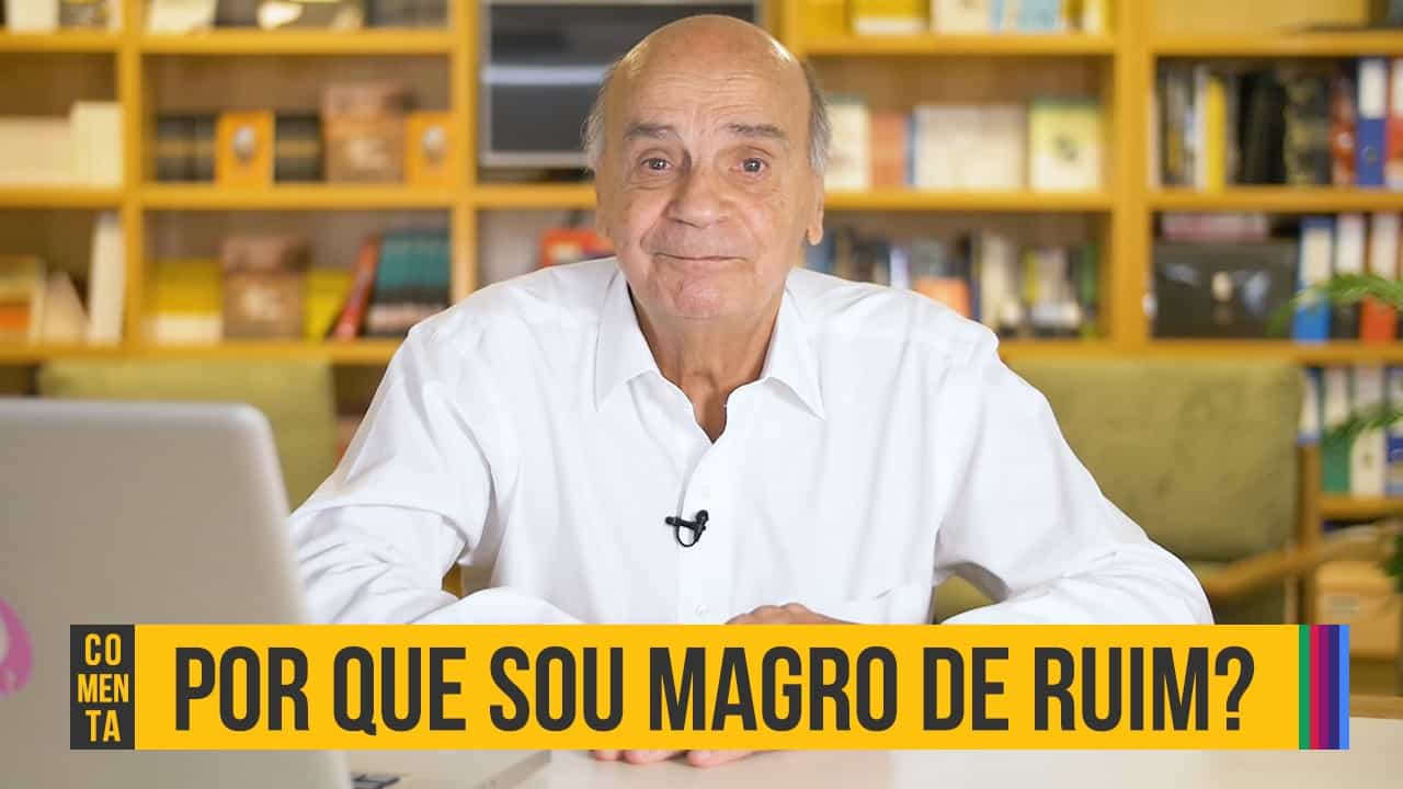 Dr. Drauzio Varella e o texto "Por que sou magro de ruim?".