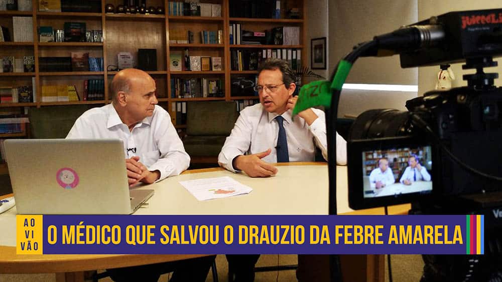 Vamos falar sobre febre amarela com o dr. Esper Kallás | Ao Vivão #05 thumb live febre amarela