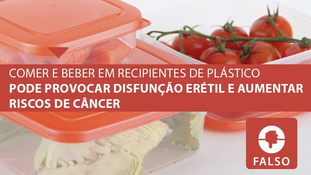 Recipientes plásticos oferecem risco à saúde? | Checagem Recipientes plásticos oferecem risco à saúde? | Checagem