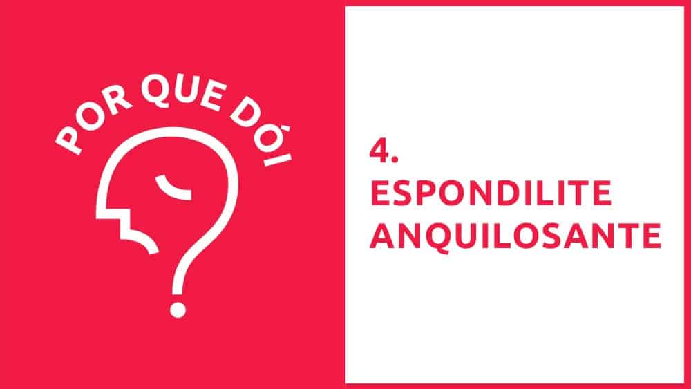 Por Que Dói? #04 | Espondilite anquilosante thumb da imagem da série de podcasts do programa por que dói?. Tema do mês é espondilite anquilosante
