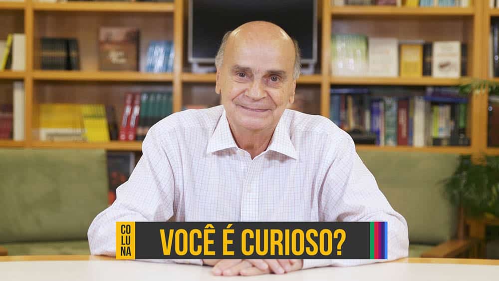 Thumbnail com o dr. Drauzio e a pergunta "Você é curioso?".