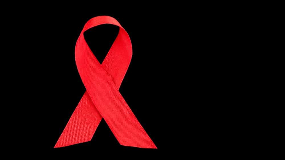 laço vermelho, símbolo da luta contra a aids
