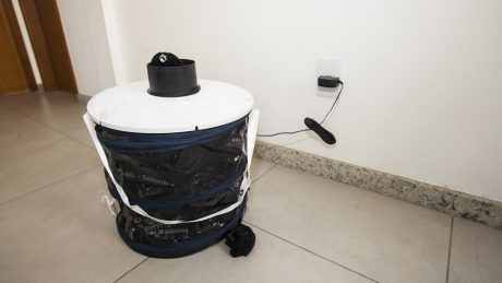 Armadilha para mosquitos aedes.