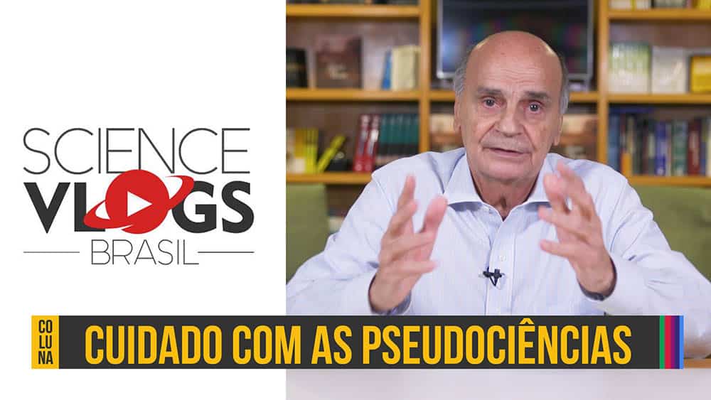 Dr. Drauzio e, abaixo, o texto "cuidado com as pseudociências".