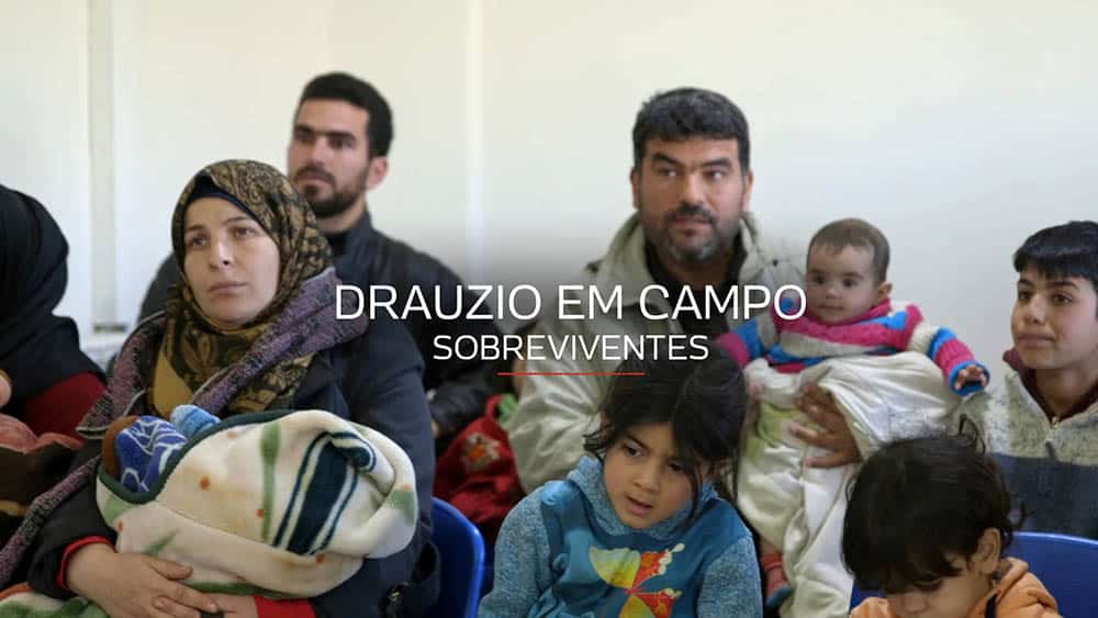 Drauzio em Campo #1 | Refugiados Famílias de refugiados sírios em sala de espera de ambulatório de MSF.
