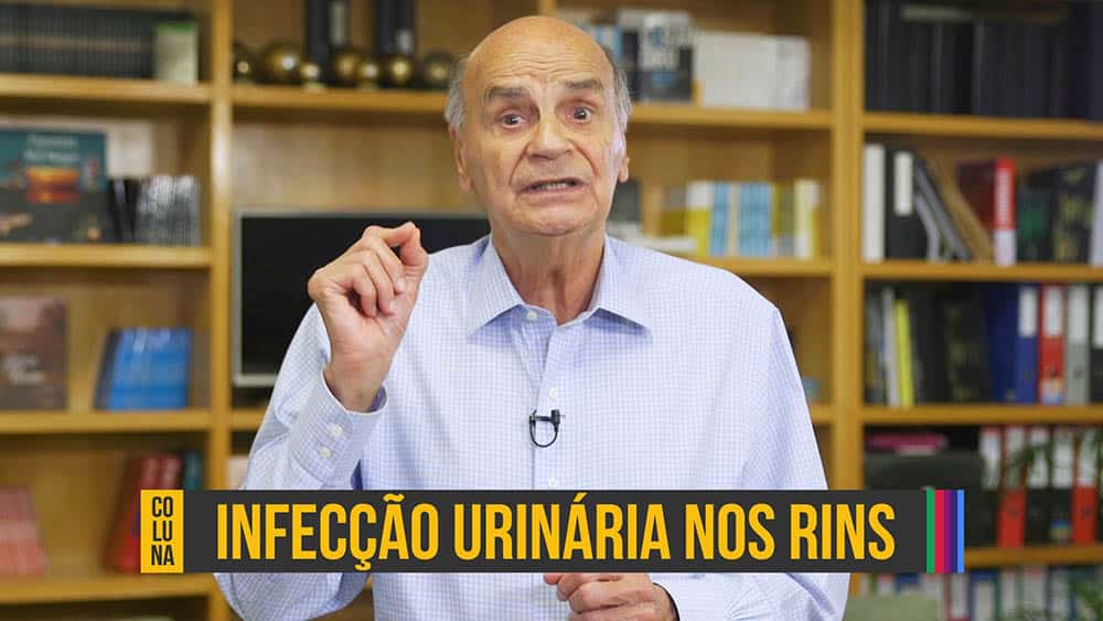 Dr. Drauzio Varella e abaixo o texto "infecção urinária nos rins".