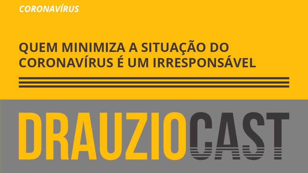Dr. Drauzio dá um recado para quem minimiza a pandemia do novo coronavírus.