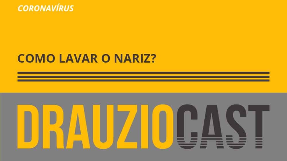 Dr. Drauzio Varella explica como lavar o nariz com soro fisiológico pode ser uma arma contra o coronavírus.