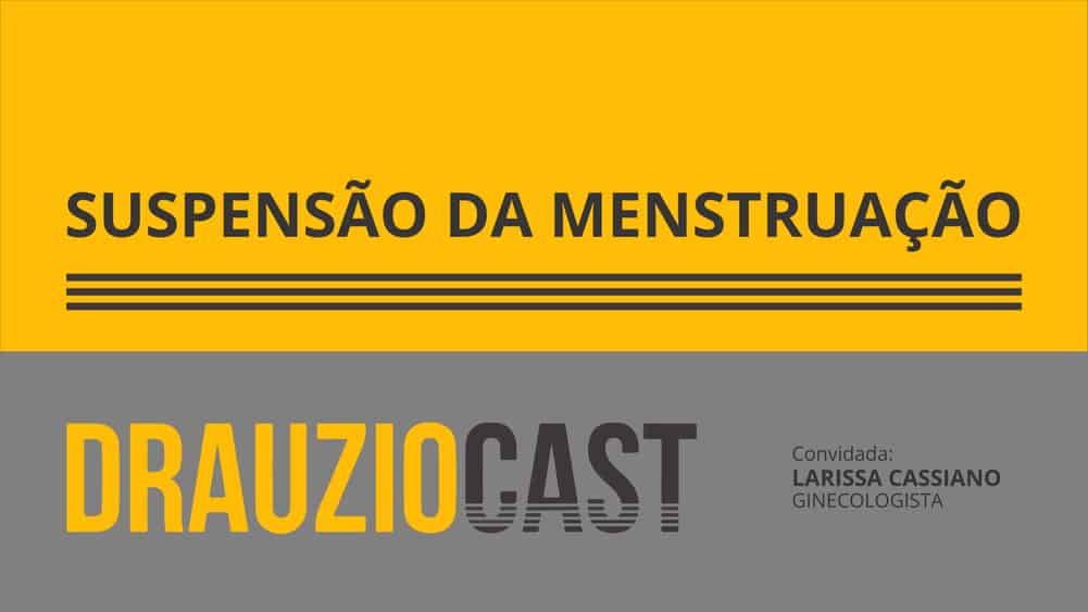 Dr. Drauzio conversa com a ginecologista Dra. Larissa Cassiano sobre a possibilidade das mulheres suspenderem a menstruação.